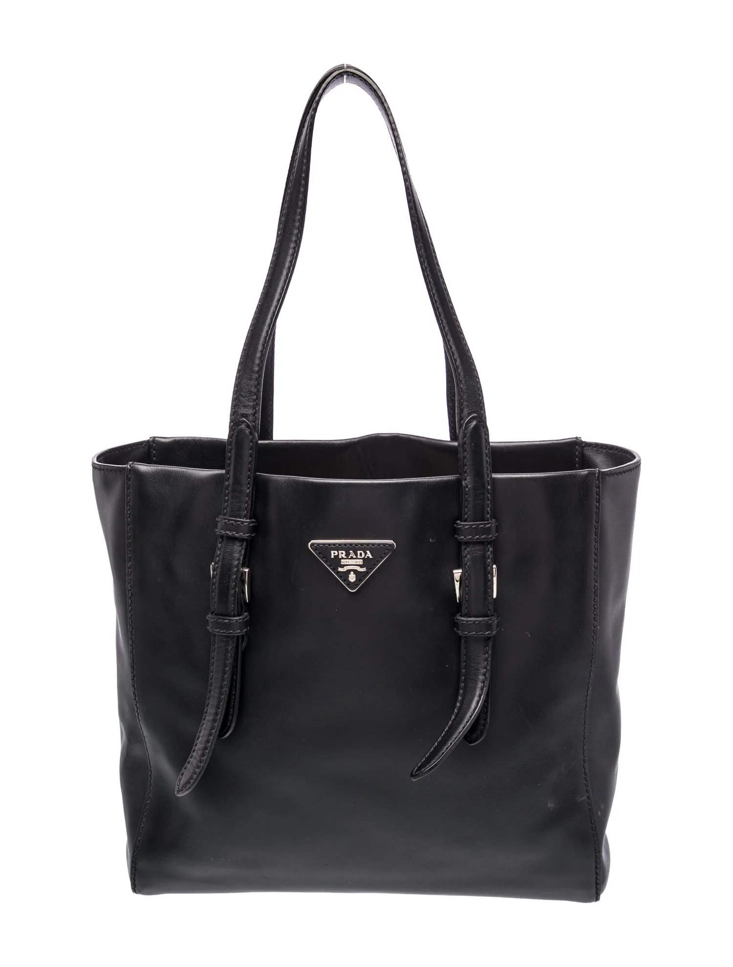 Enameled Metal Triangle Tote