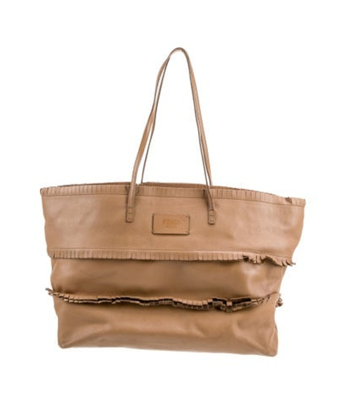 Fendi Leather Roll Medium