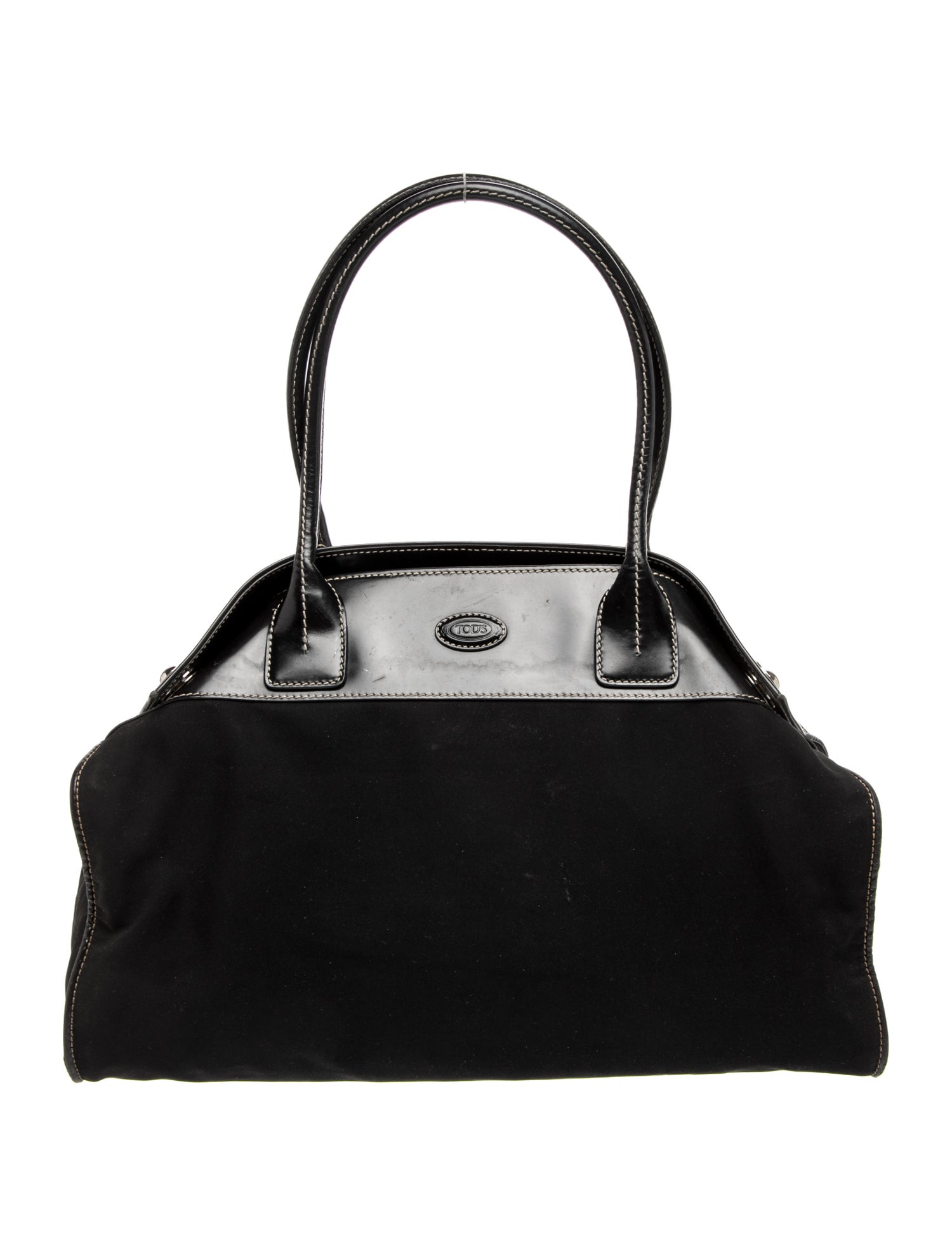Leather Top Handle Bag