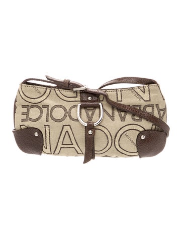 Dolce & Gabbana Canvas Shoulder Bag
