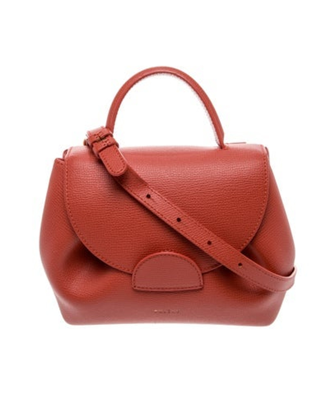 Polene Leather Crossbody Bag Nano