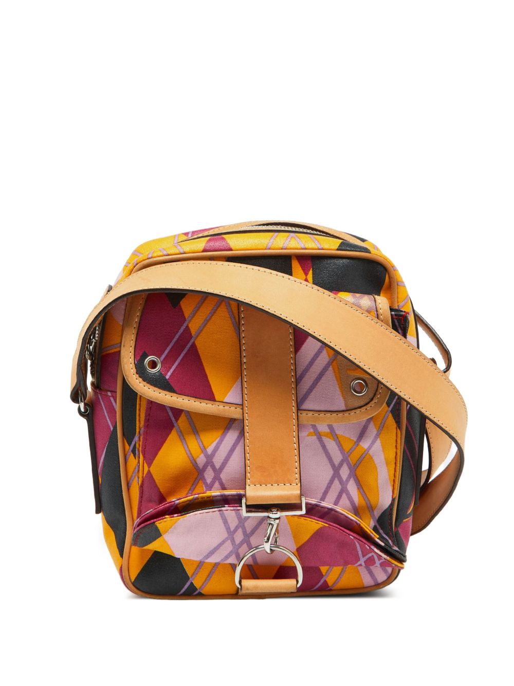 Dior graphic-print shoulder bag