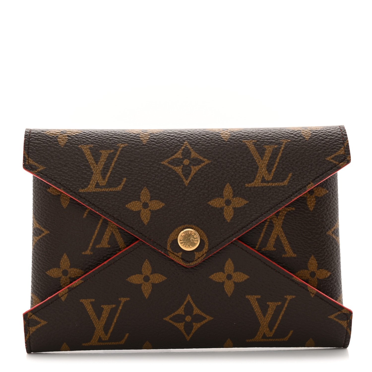 Louis Vuitton Monogram Medium Kirigami Pochette Insert Coquelicot