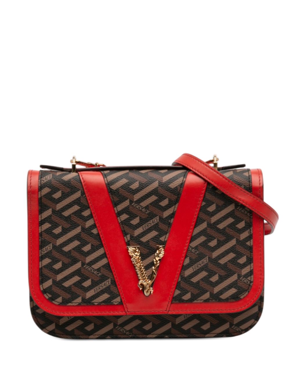 2010-2025 La Greca Coated Canvas Virtus satchel