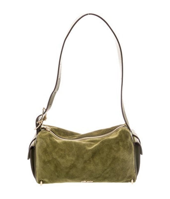 Cult Gaia Gaia Suede Shoulder Bag