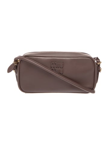 Miu Miu Leather Top Handle Bag