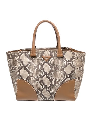 Enameled Metal Triangle Tote