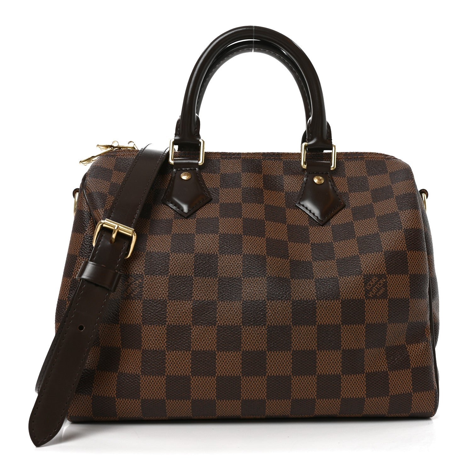 Louis Vuitton Damier Ebene Speedy Bandouliere 25
