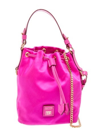 Satin Bucket Bag