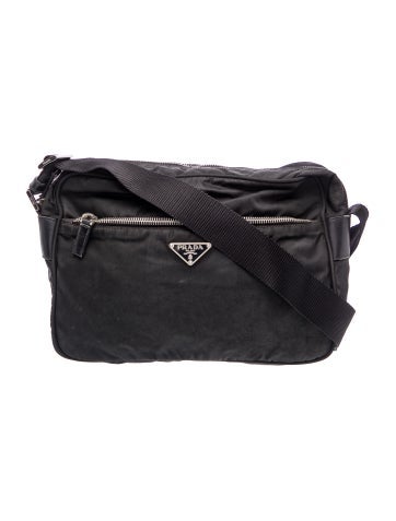 Tessuto Nylon Messenger Bag