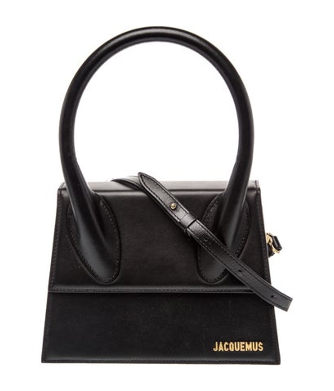 Jacquemus Leather Top Handle Bag