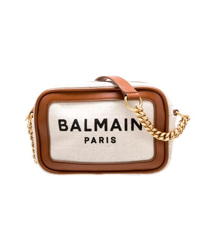 Balmain Canvas Crossbody Bag