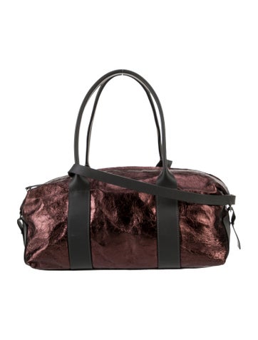 Brunello Cucinelli Leather Top Handle Bag