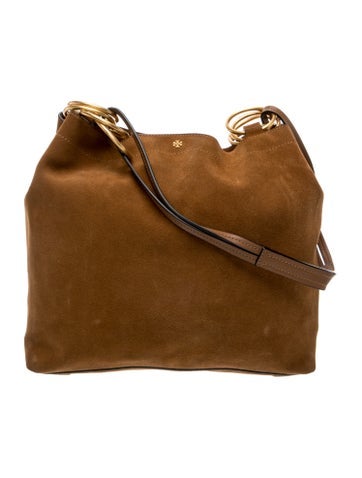 Suede Crossbody Bag