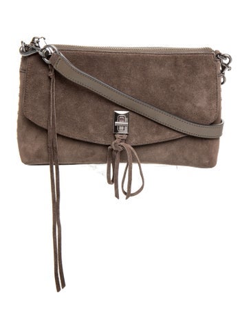 Suede Crossbody Bag