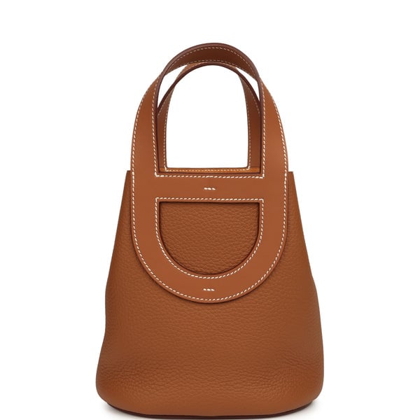 Hermes In-The-Loop 18 Gold Clemence, Swift Gold Hardware