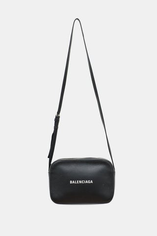 Leather Camera Logo Bag Bag