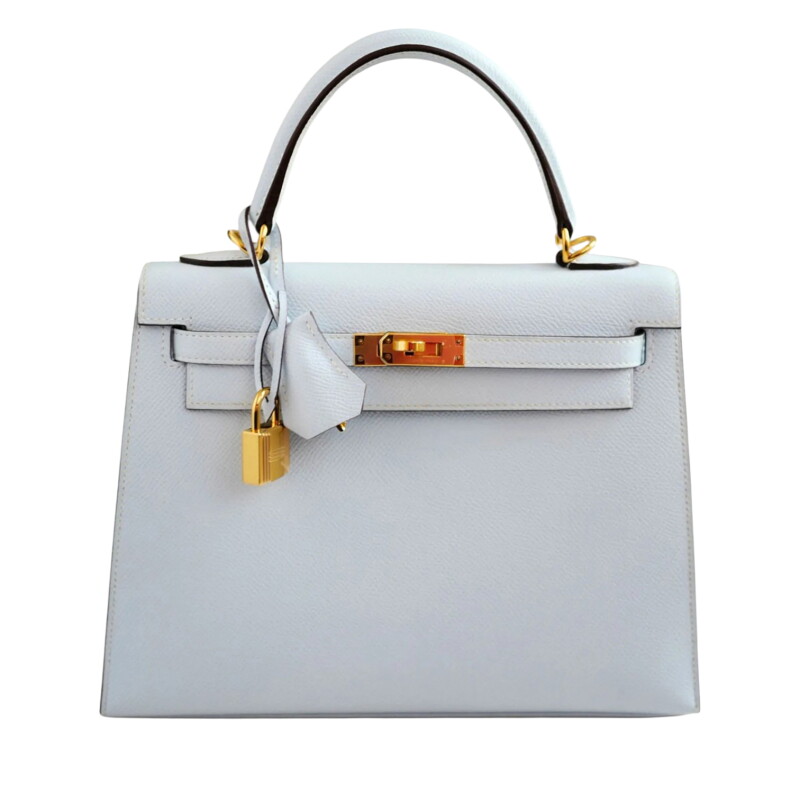 Bleu Brume Epsom Sellier Kelly 25  Gold Hardware, 2020