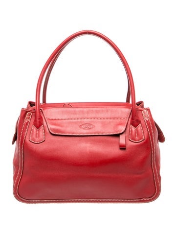 Leather Top Handle Bag