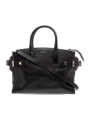 Leather Top Handle Bag