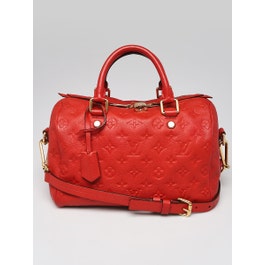 Louis Vuitton Louis Vuitton Orient Monogram Empreinte Leather Speedy 25 Bandouliere Bag