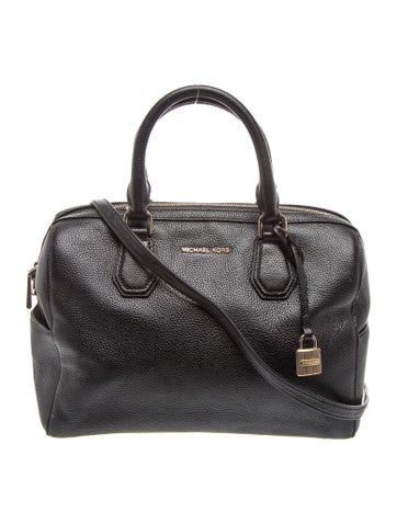 Leather Top Handle Bag