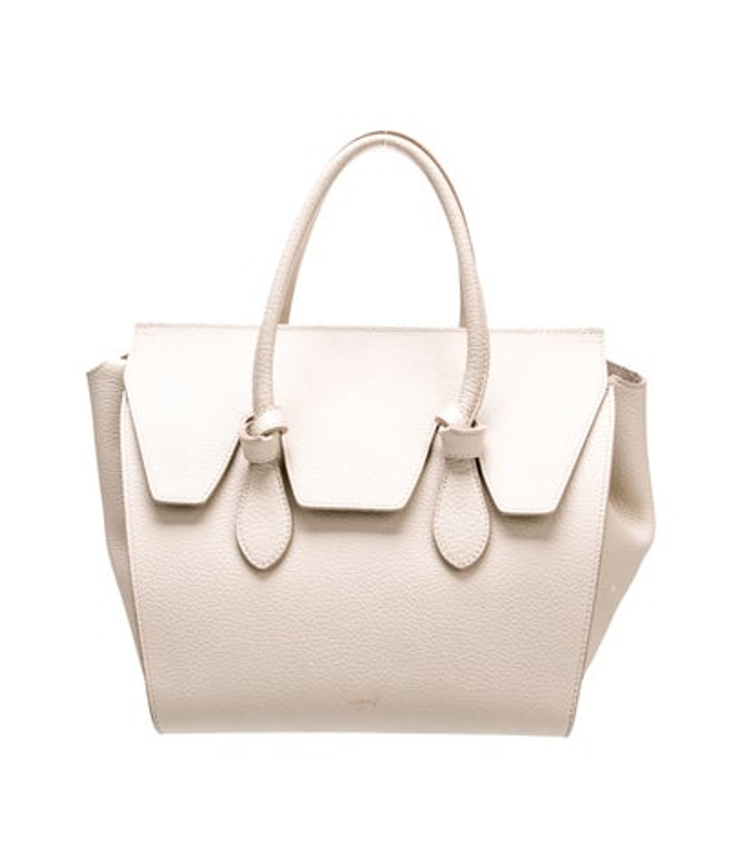 Celine Leather Tie Tote