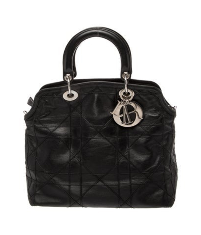 Dior Dior Leather Top Handle Bag Vintage