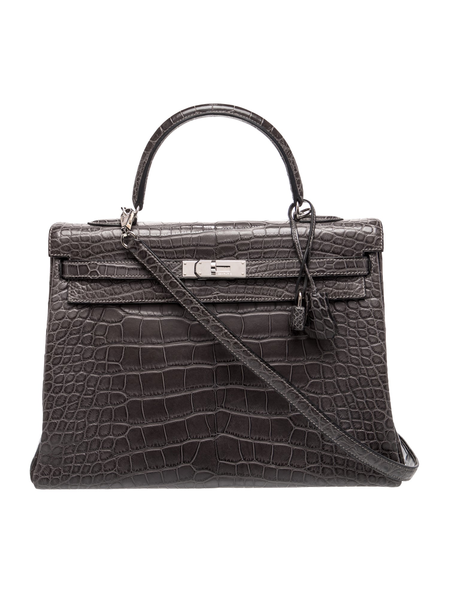 Matte Alligator Kelly II Retourne 35