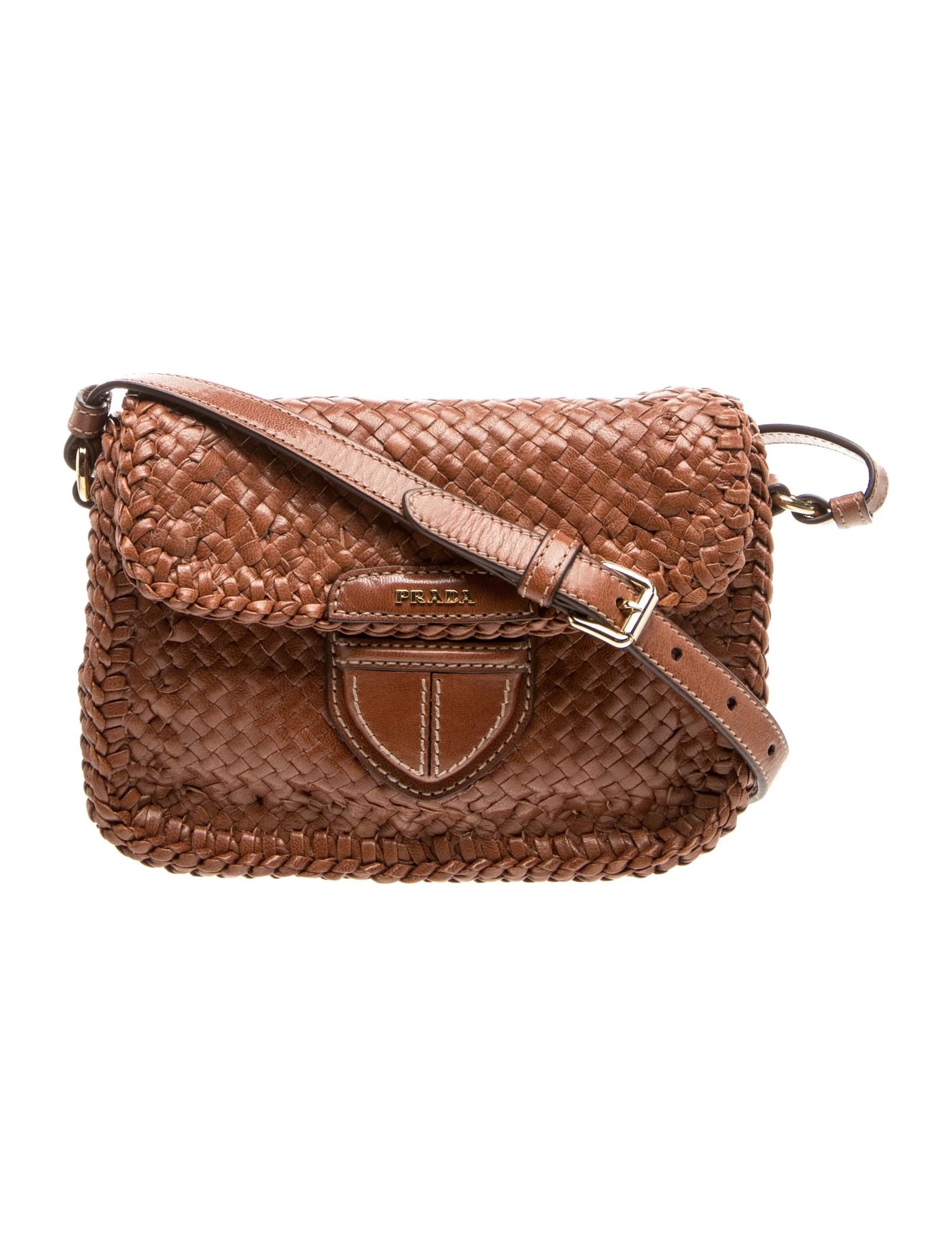 Madras Leather Crossbody Bag 2026