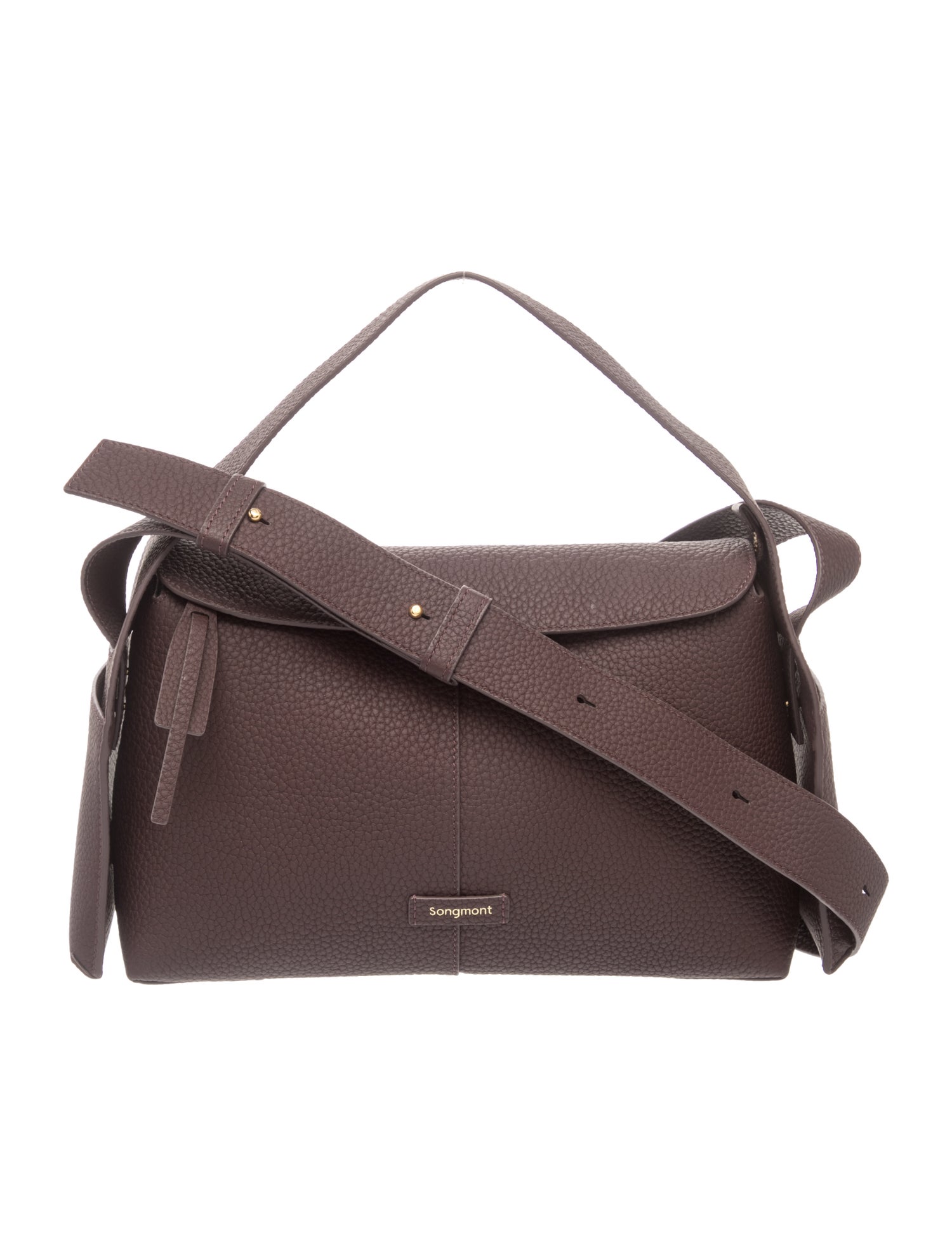 Leather Drippy Roof Bag Medium