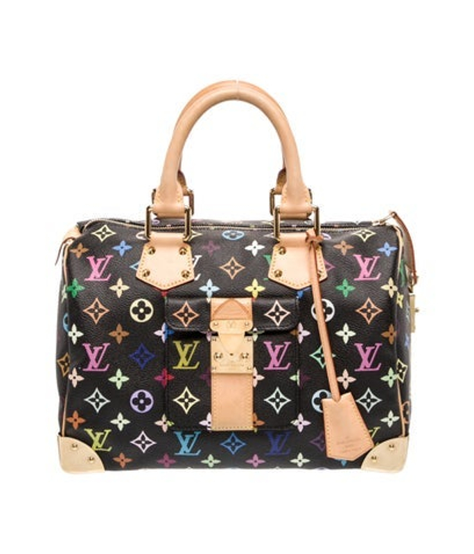 Louis Vuitton Vuitton Multicolore Monogram Speedy 30