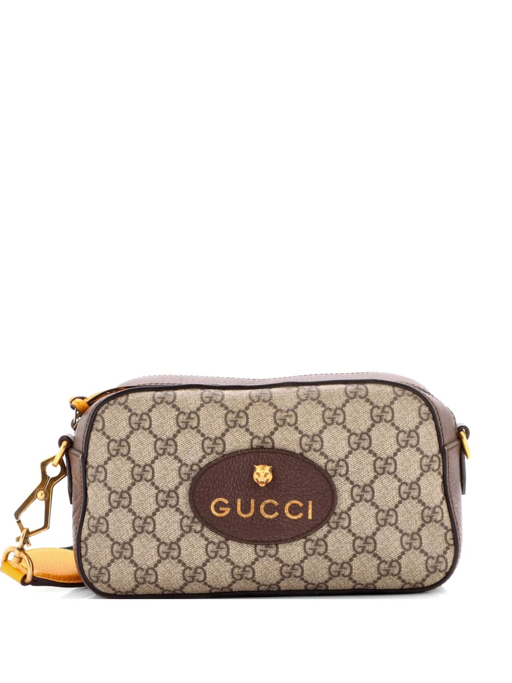 Neo Vintage Camera Messenger Bag GG Coated Canvas crossbody bag