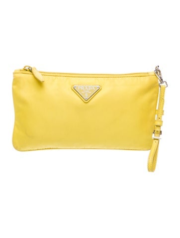 Saffiano Leather Clutch