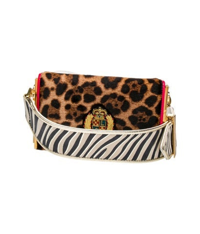 Christian Louboutin Louboutin Ponyhair Carrie Ecusson Small