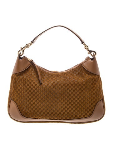 Micro GG Monogram B Bag Medium