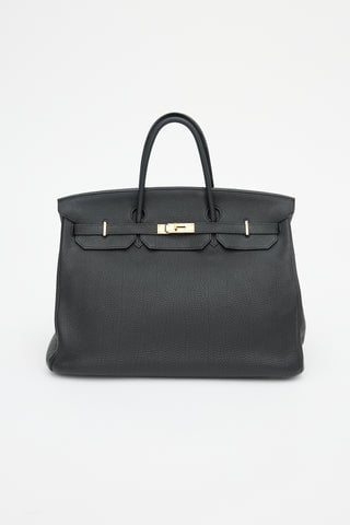 2013 Noir Togo Birkin 40 Bag
