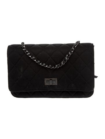 Quilted Jersey Reissue 2.55 Wallet On Chain
