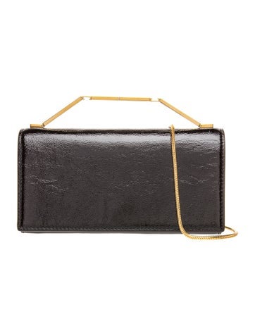 Patent Leather Top Handle Bag
