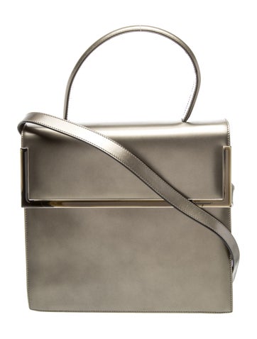 Salvatore Ferragamo Leather Top Handle Bag