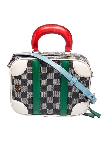 Exploded Check Top Handle Bag BB