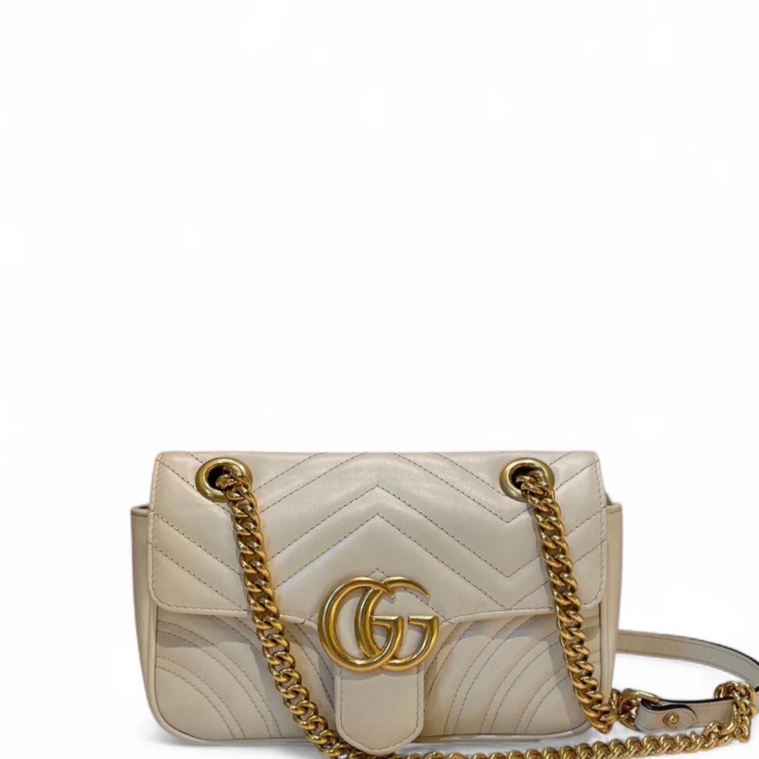 Calfskin GG Marmont Small