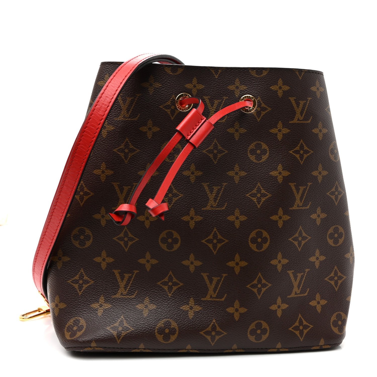 Louis Vuitton Monogram Neonoe MM Coquelicot