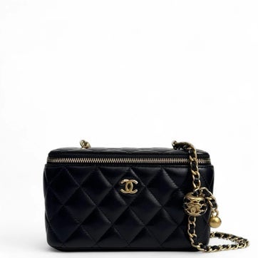 Lambskin Vanity Case Small