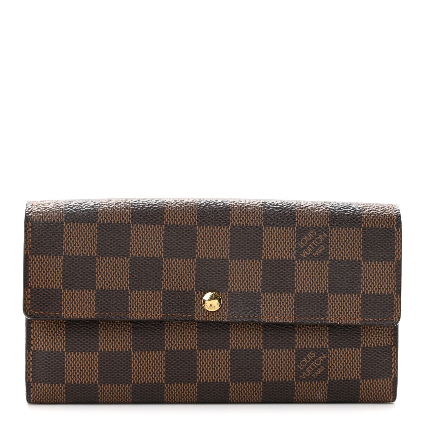 Louis Vuitton Damier Ebene Sarah Wallet