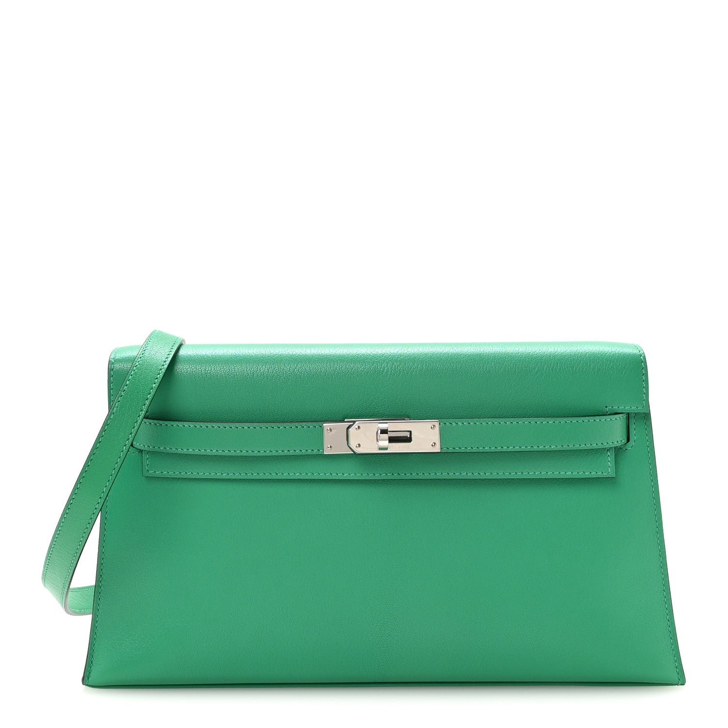 Hermes Chevre Chamkila Kelly Elan Menthe