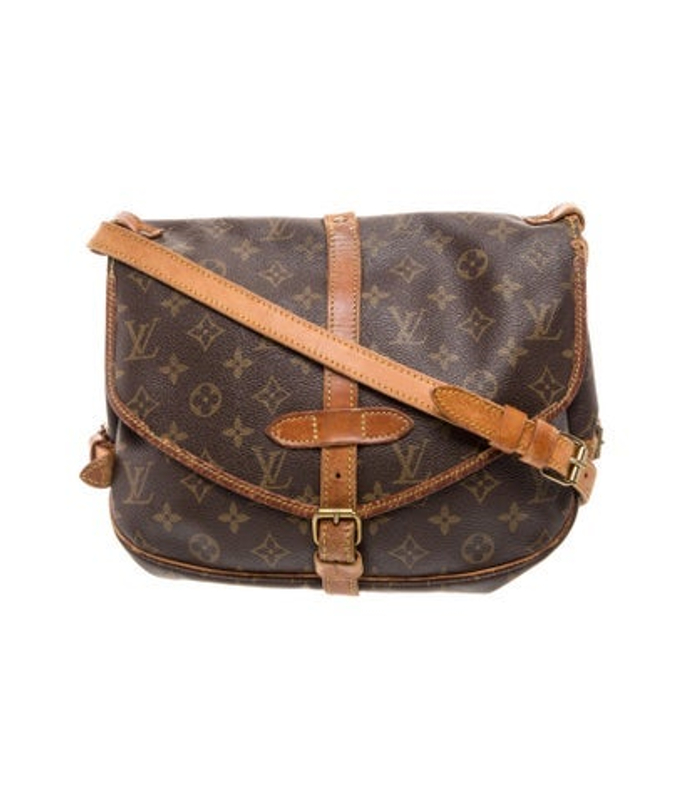 Louis Vuitton Vuitton Lv Monogram Saumur 30 Vintage