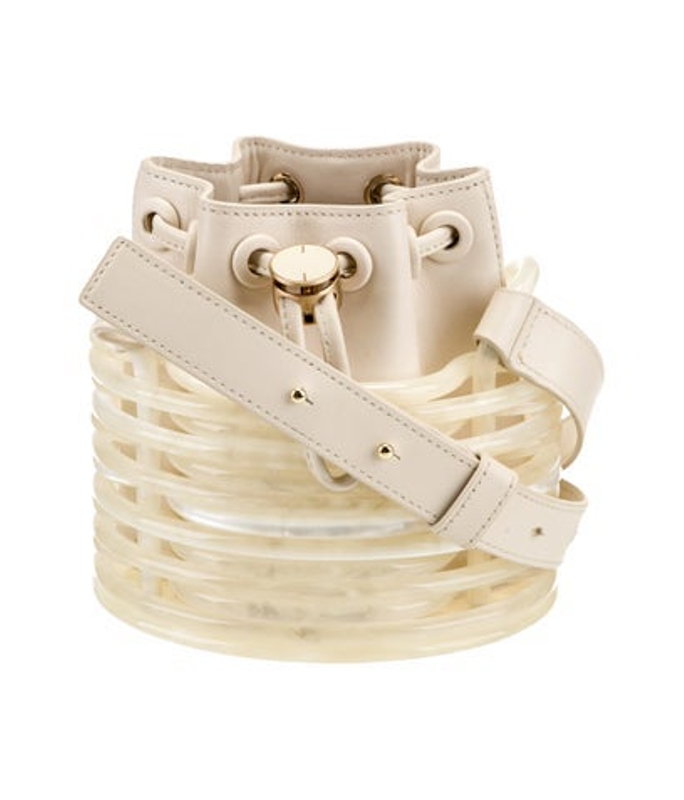 Cult Gaia Gaia Leather Bucket Bag
