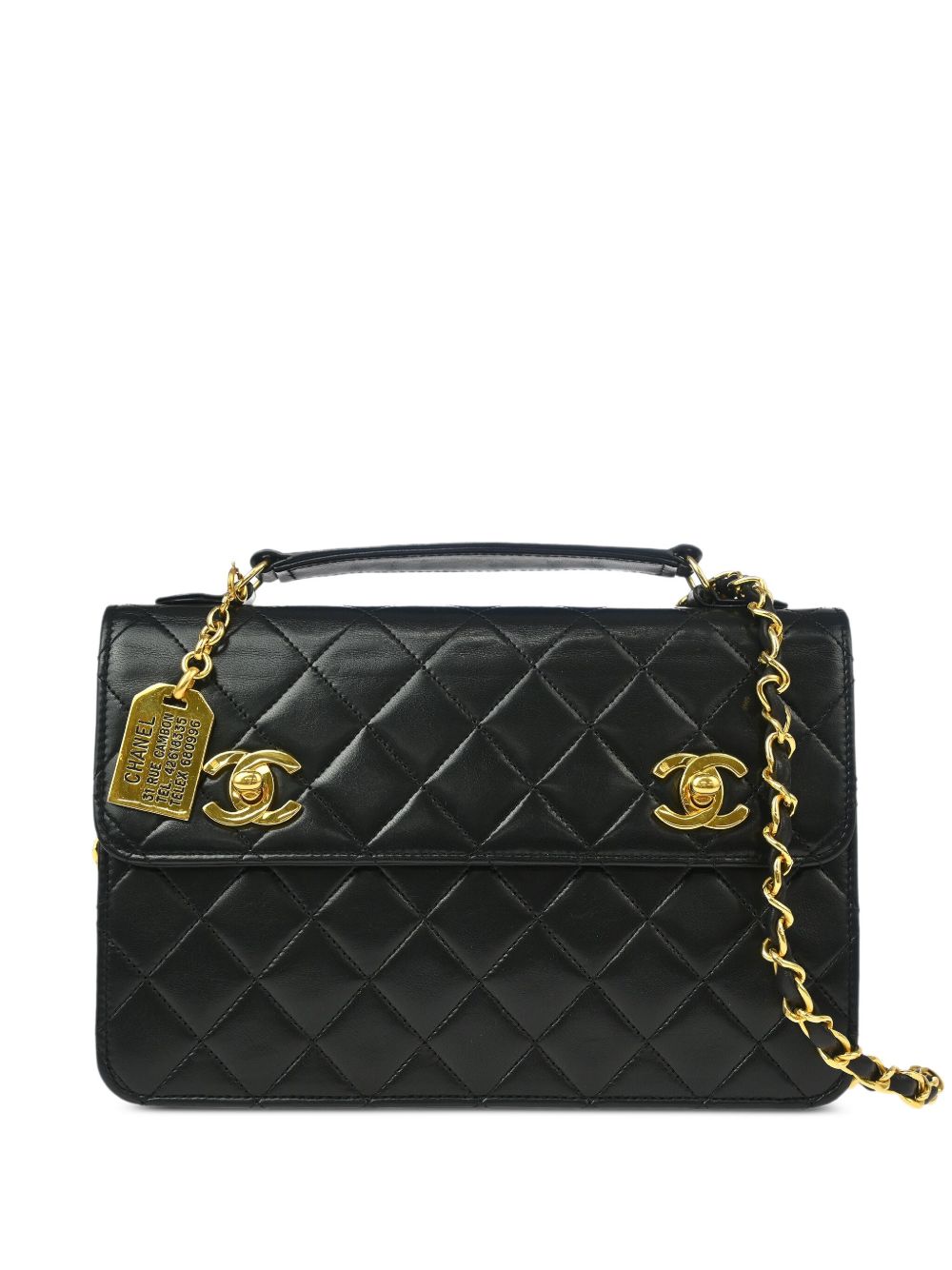 1990 Double Turn-Lock handbag