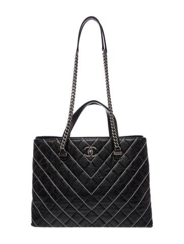 Chevron Shopping Tote